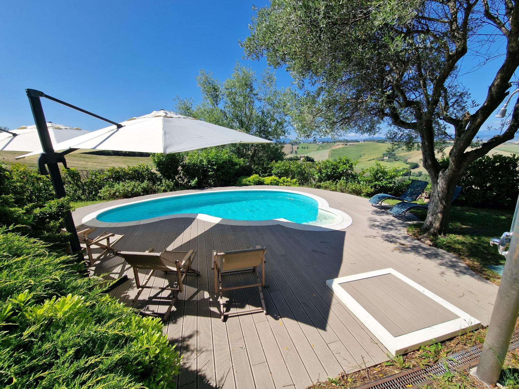 Casali Marchigiani - Ville Vacanza Private Con Piscina Ostra Exterior foto